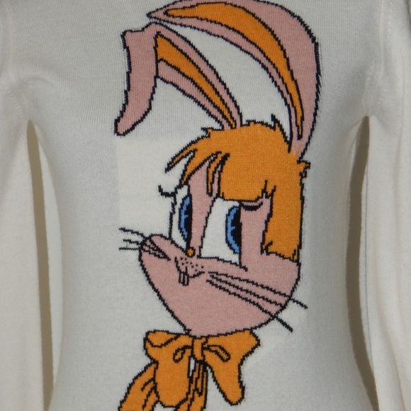 Love Moschino Embellished Knit Women’s Pullover Sweater Top Size Various NWT - Picture 5 of 12